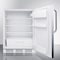 Summit Appliance Div. Summit -ADA Comp Built-In Undercounter Refrigerator, Complete S/S, Front Lock FF6LW7CSSADA - alternate 4